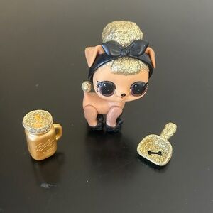 LOL Surprise! Glitterati Pup Bee- Pet Series 3 ( Rare/ Ultra Rare)